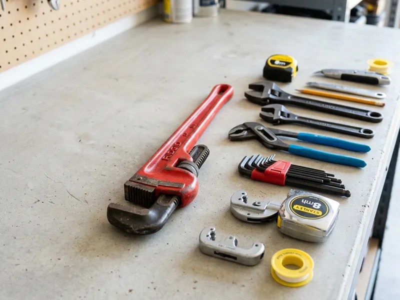 Professional plumbers in Tucker, GA equipped with top-tier tools for residential and commercial plumbing services.